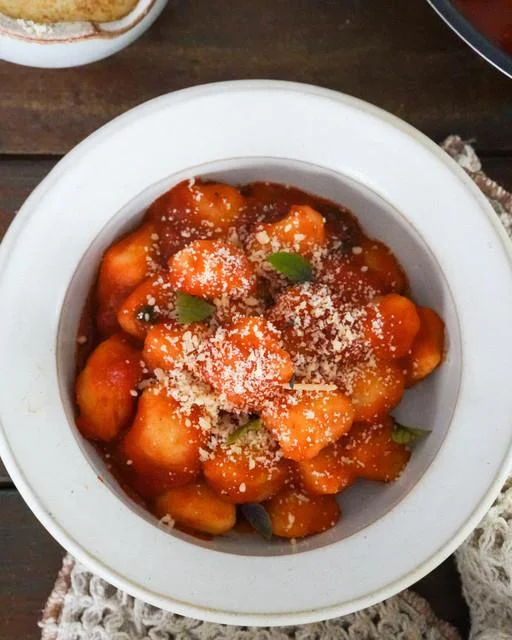 Nhoque ao pomodoro da Pandan, foto do cardápio oficial